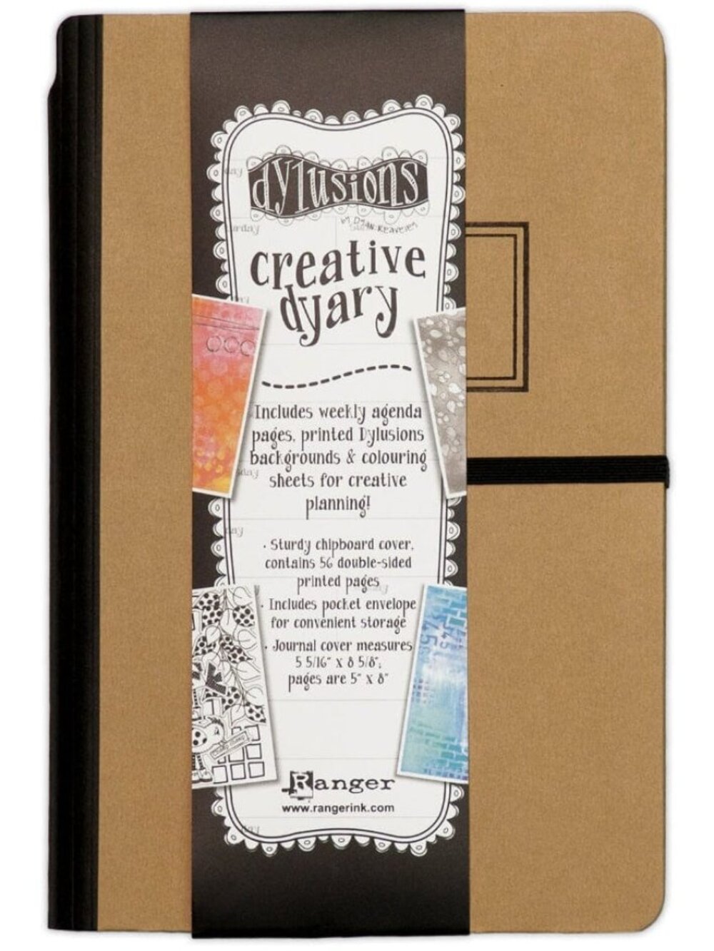 Dylusions Creative Dyary NEW Junk Journal Art Sketchbook Planner Mixed Media